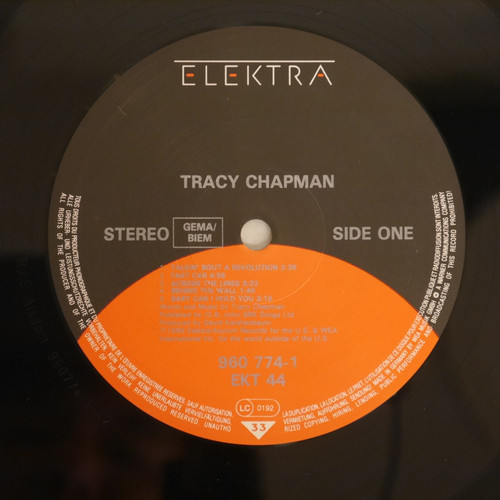 トレイシー・チャップマン / Tracy Chapman 1ST | anchorrecord