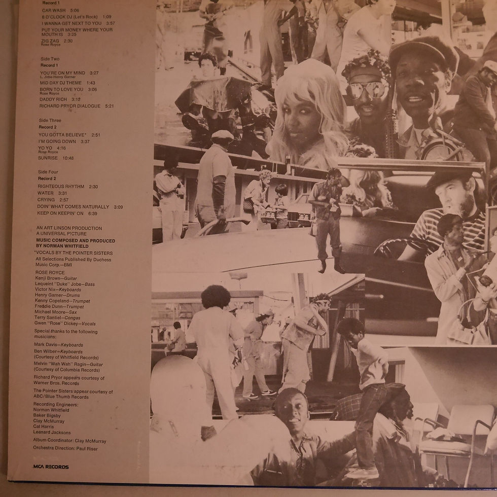 サムネイル： O.S.T.(Rose Royce) / Car Wash