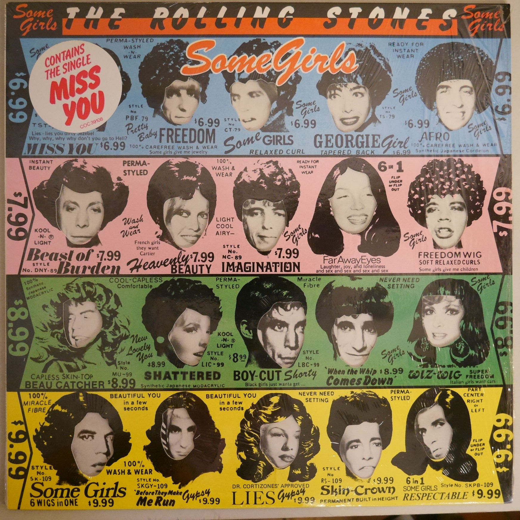 THE ROLLING STONES / Some Girls (初期 COC規格 修正前)
