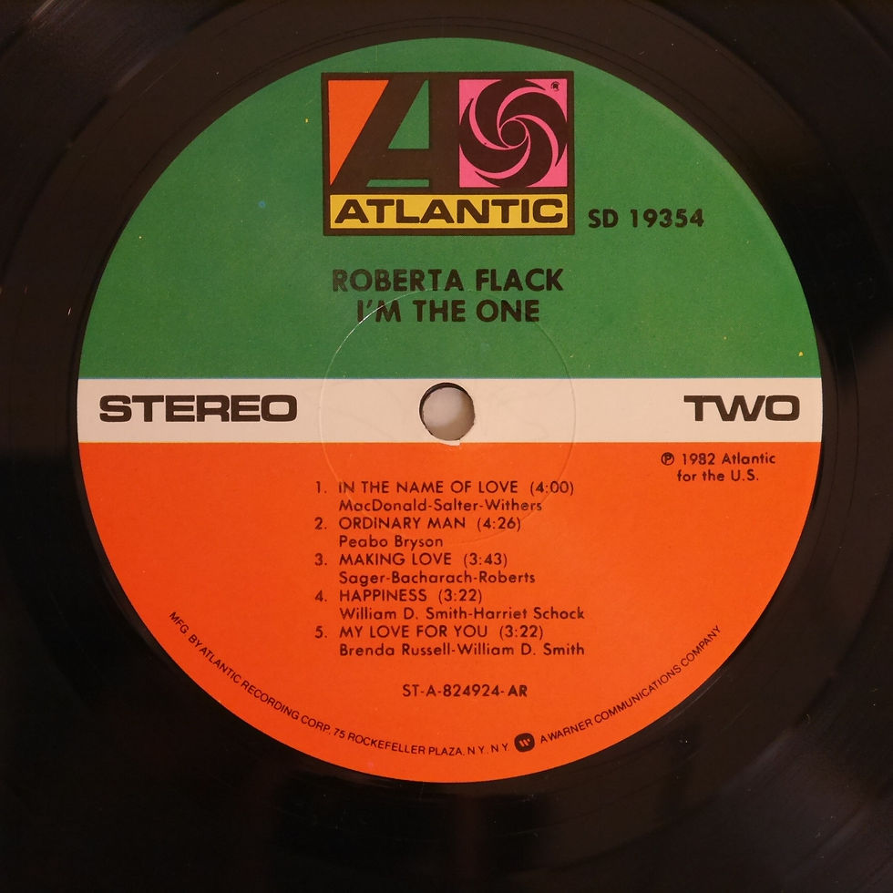 サムネイル： Roberta Flack / I'M THE ONE