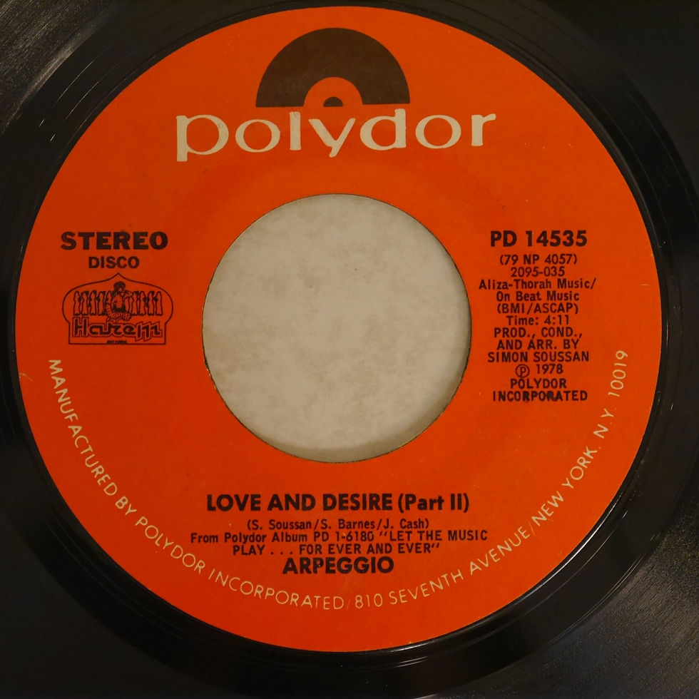 Arpeggio / Love And Desire