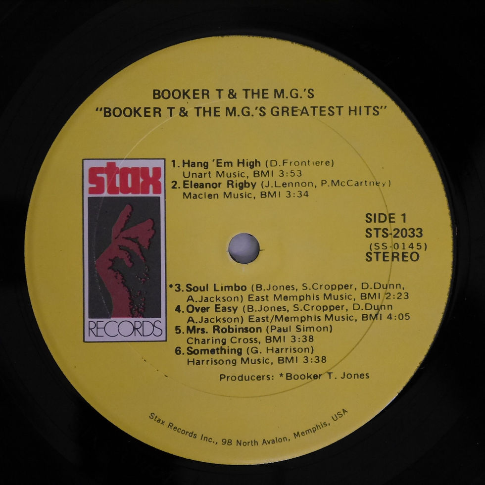 BOOKER T. & THE M.G.'S / Greatest Hits