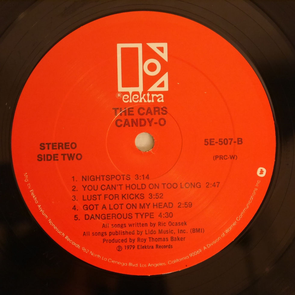 THE CARS / CANDY-O
