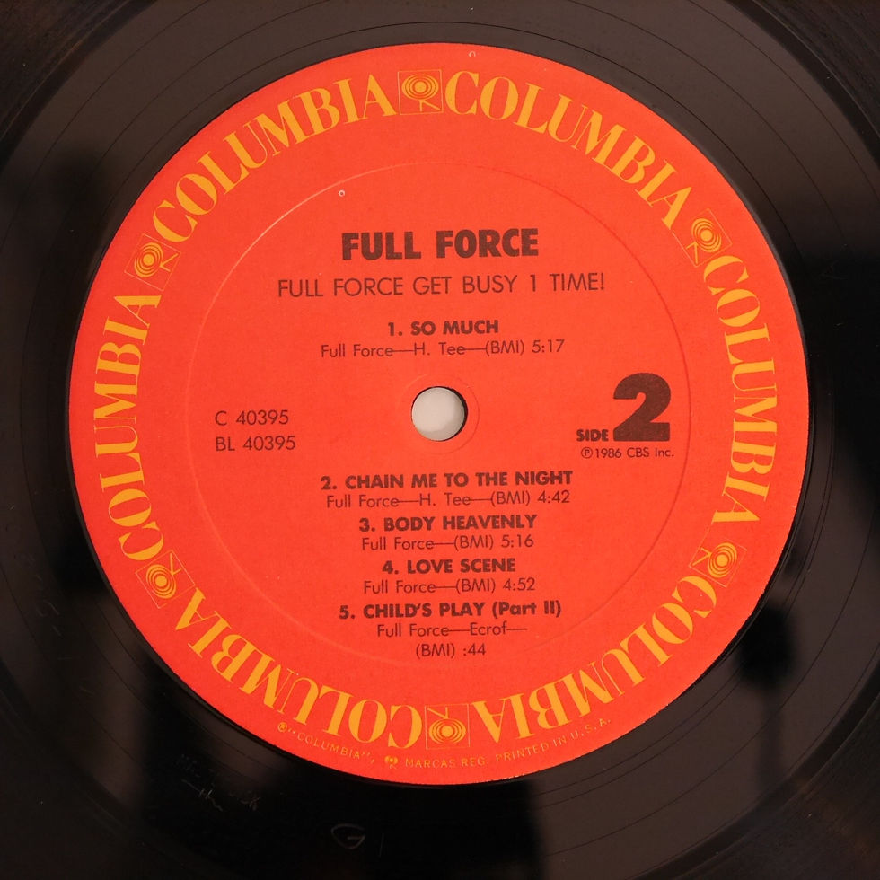 サムネイル： FULL FORCE / GET BUSY 1 TIME