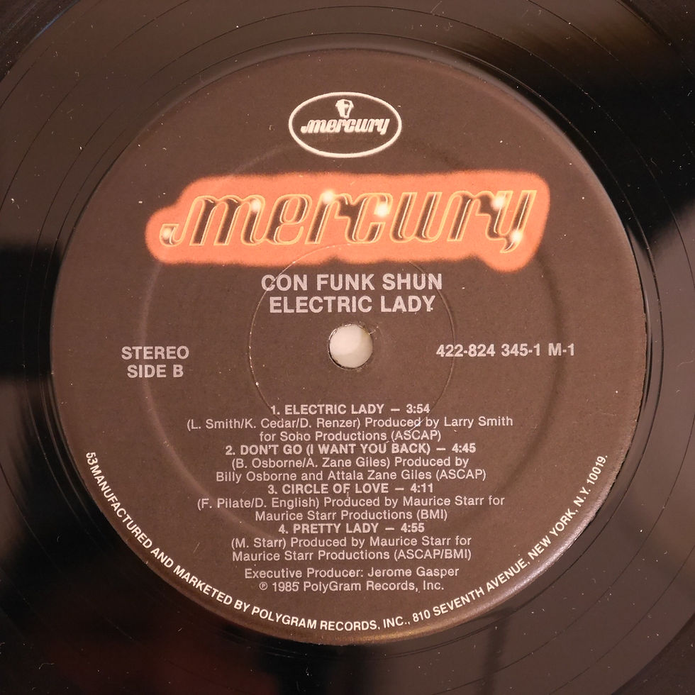 サムネイル： Con Funk Shun / Electric Lady