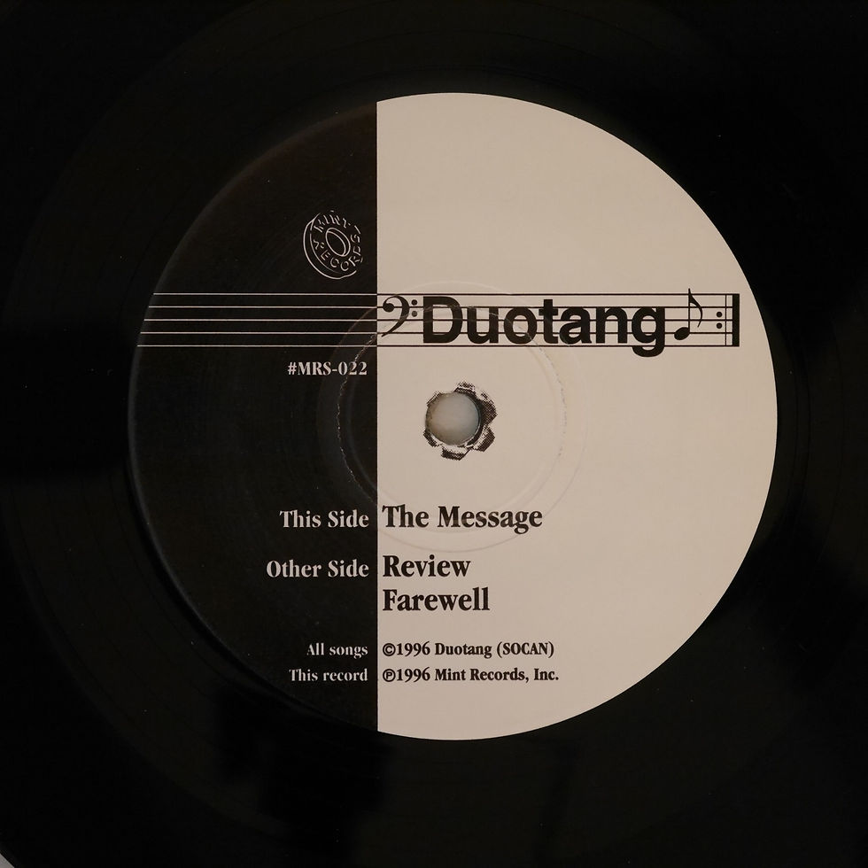 DUOTANG / THE MESSAGE