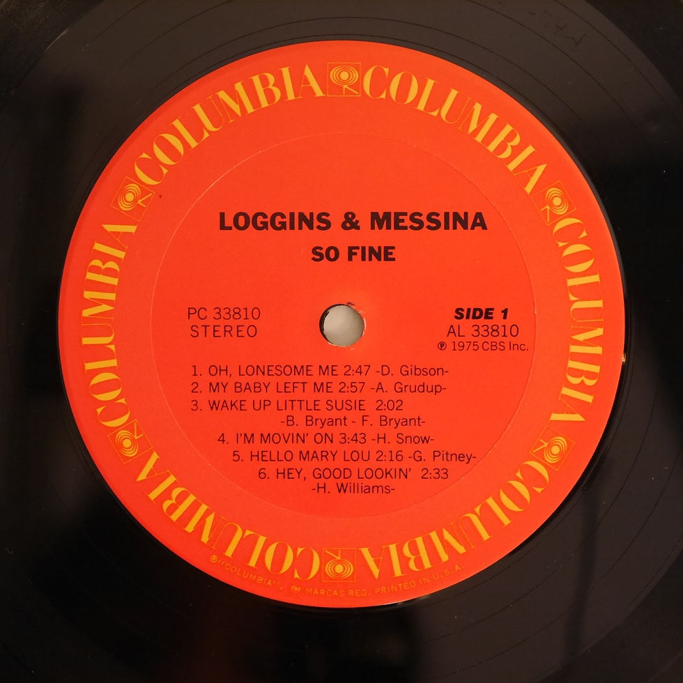 サムネイル： LOGGINS & MESSINA / SO FINE