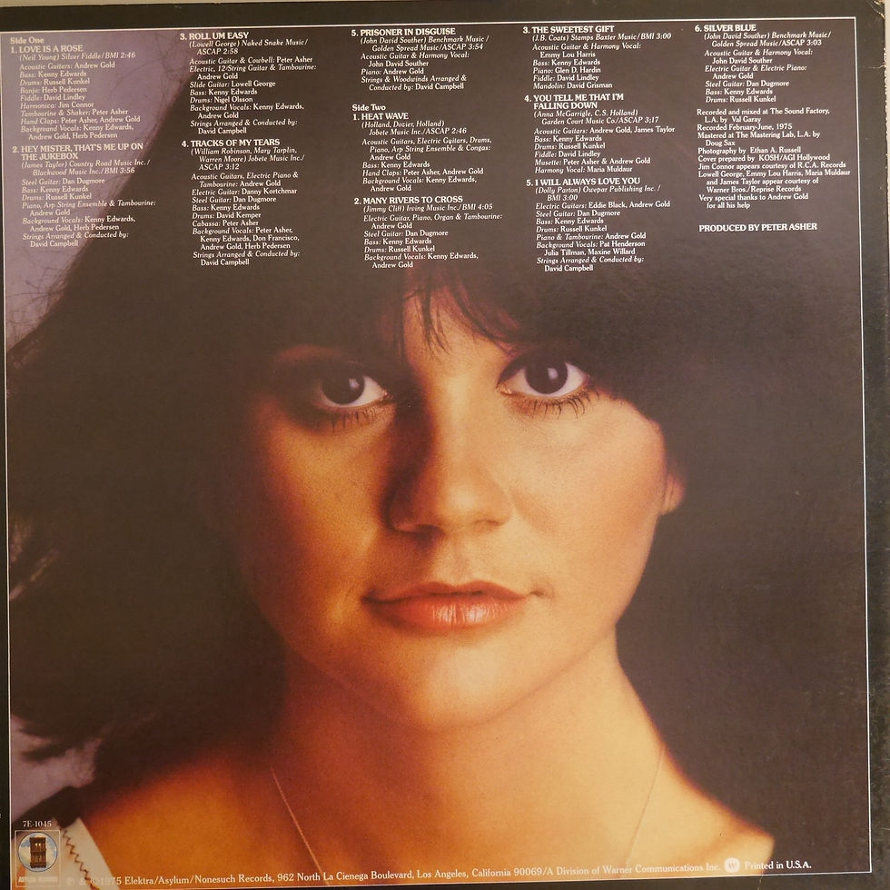 サムネイル： LINDA RONSTADT / Prisoner In Disguise