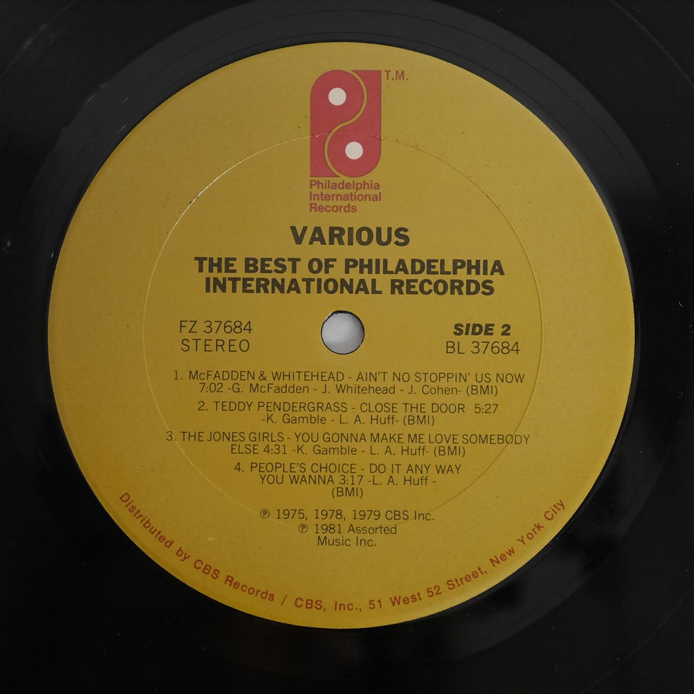 サムネイル： V.A. / The Best Of Philadelphia International Records