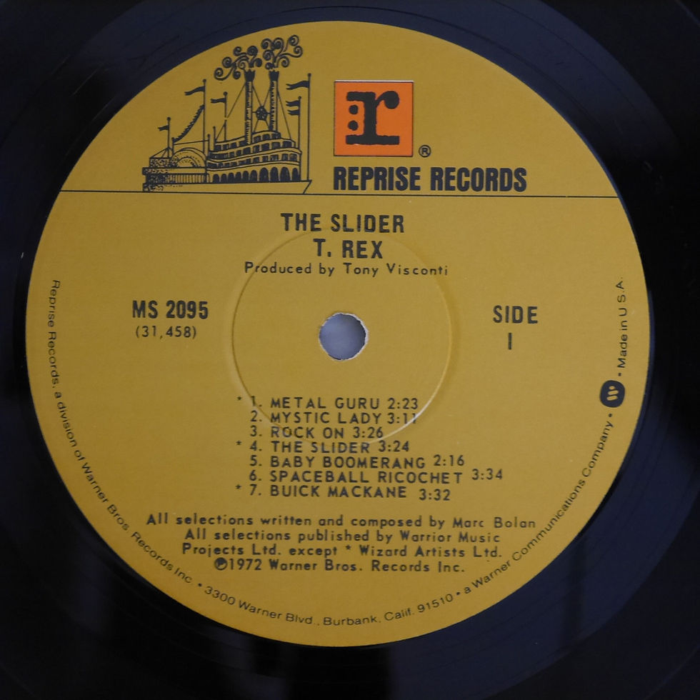T. REX /THE SLIDER
