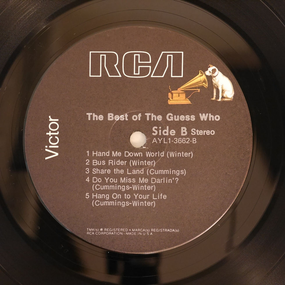 サムネイル： THE BEST OF THE GUESS WHO