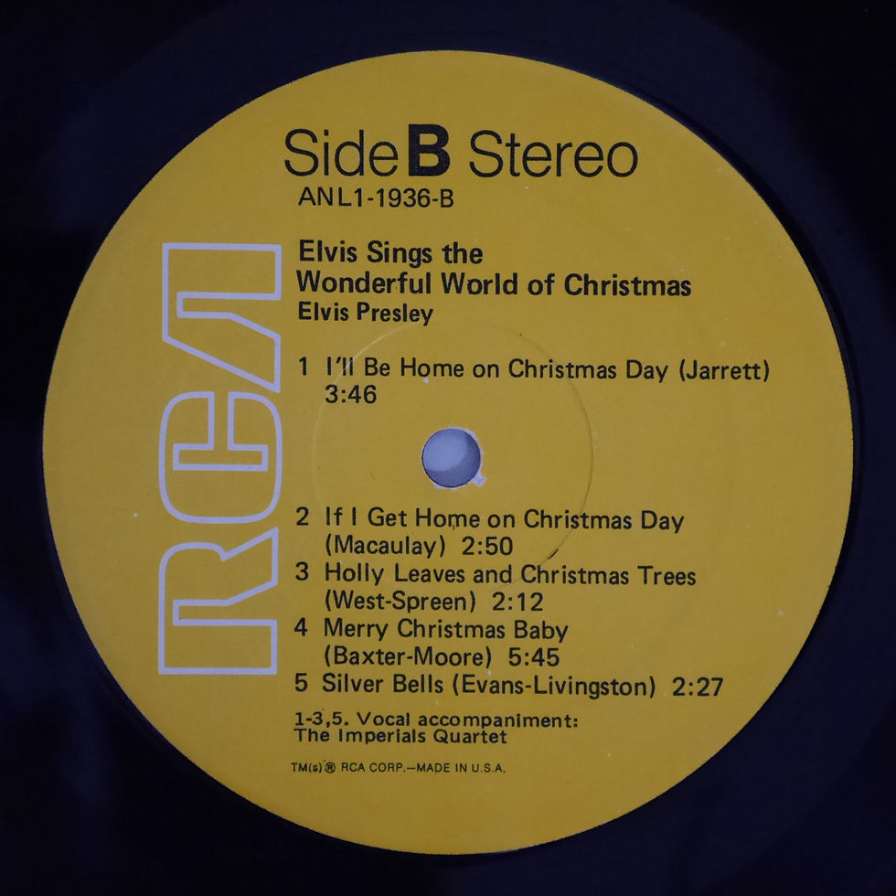 サムネイル： ELVIS PRESLEY /Elvis sings The Wonderful World of Christmas