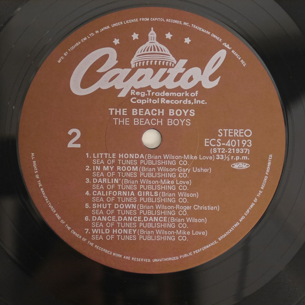 サムネイル： THE BEACH BOYS / ビーチ・ボーイズ