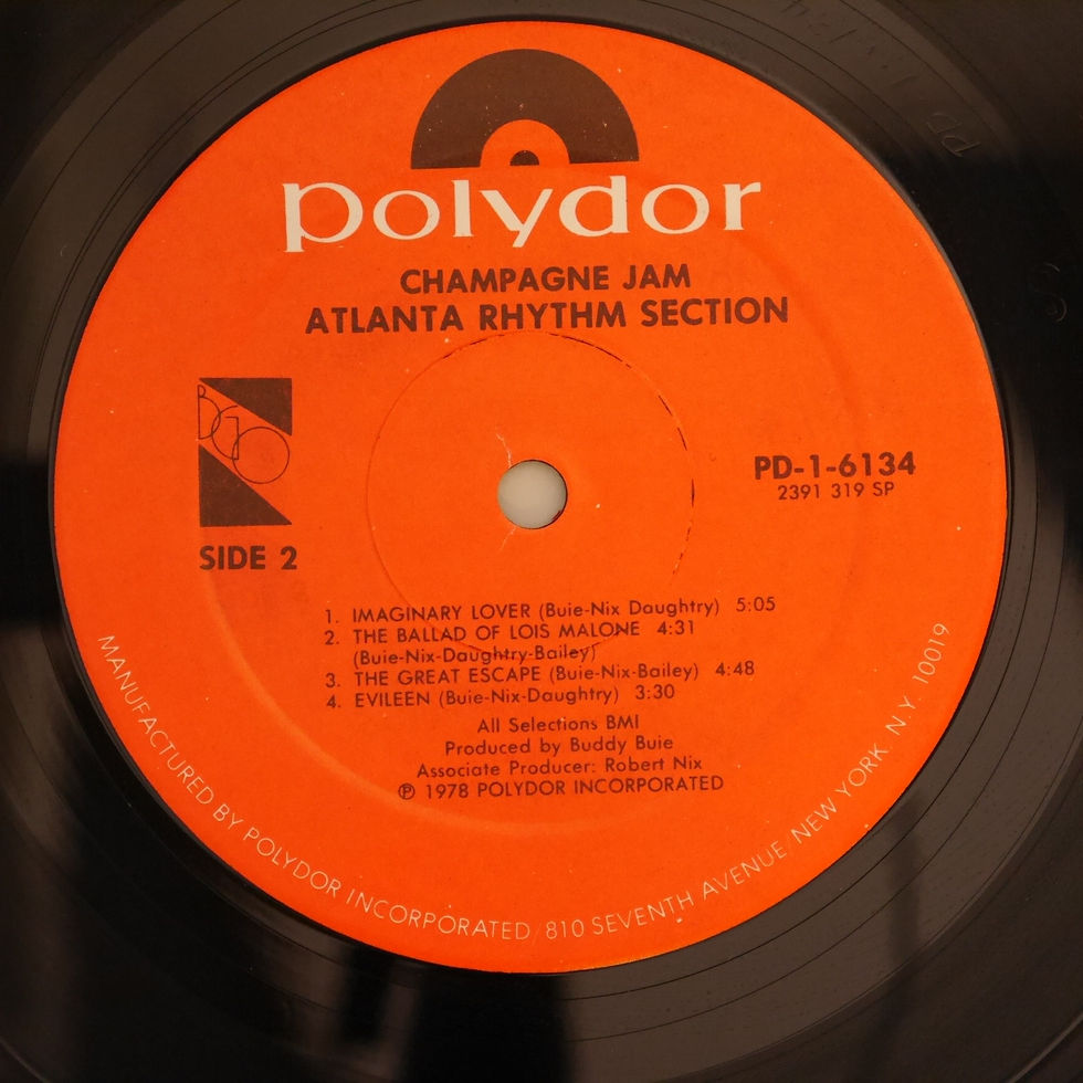 サムネイル： Atlanta Rhythm Section / CHAMPAGNE JAM