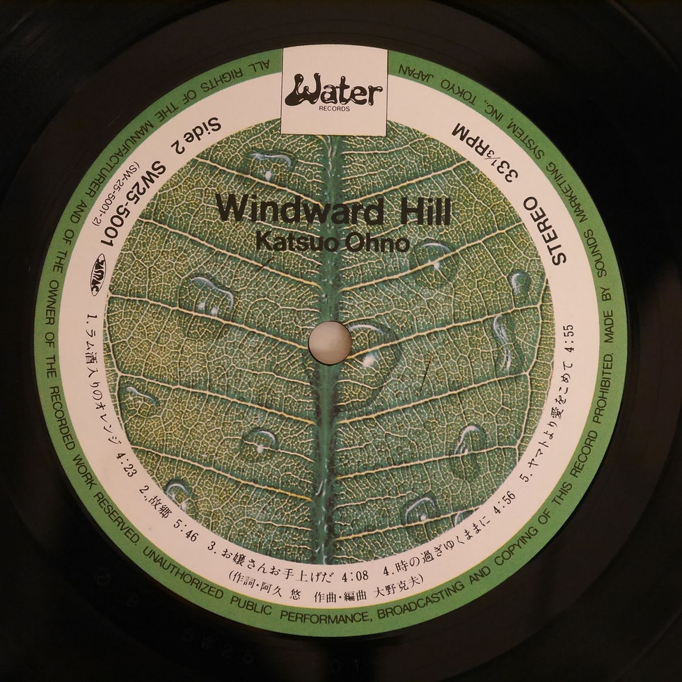 サムネイル： 大野克夫 / windward hill