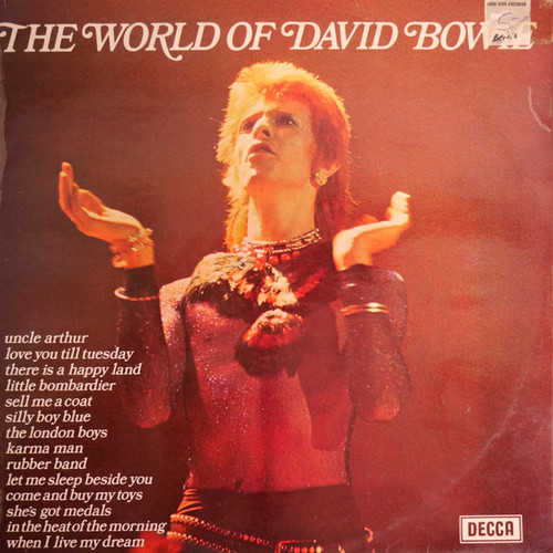 レア THE WORLD OF DAVID BOWIE DECCA UK盤 David Bowie - The World Of David Bowie - Decca SPA.58 - UK