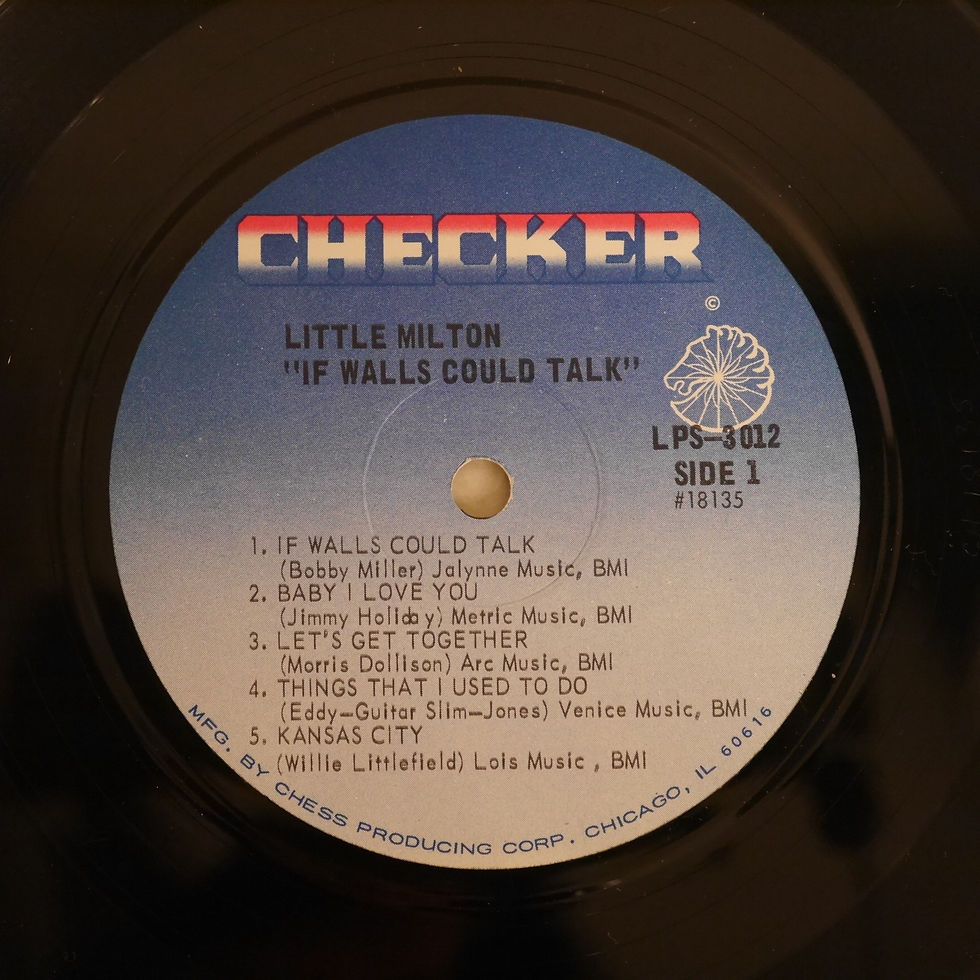 サムネイル： Little Milton  / If Walls Could Talk