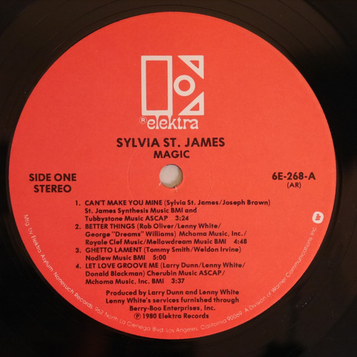 SYLVIA ST JAMES / MAGIC | anchorrecord
