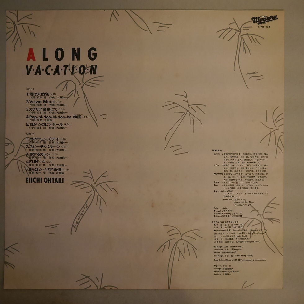 サムネイル： 大滝詠一 / ロング・バケイション