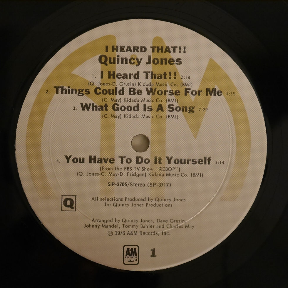 サムネイル： Quincy Jones / I Heard That!!（準新品）