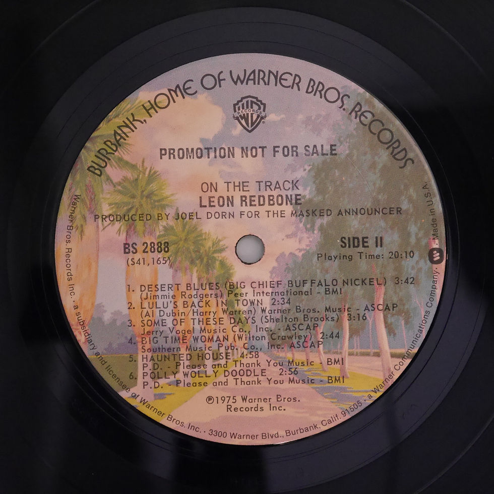 サムネイル： LEON REDBONE /ON THE TRACK