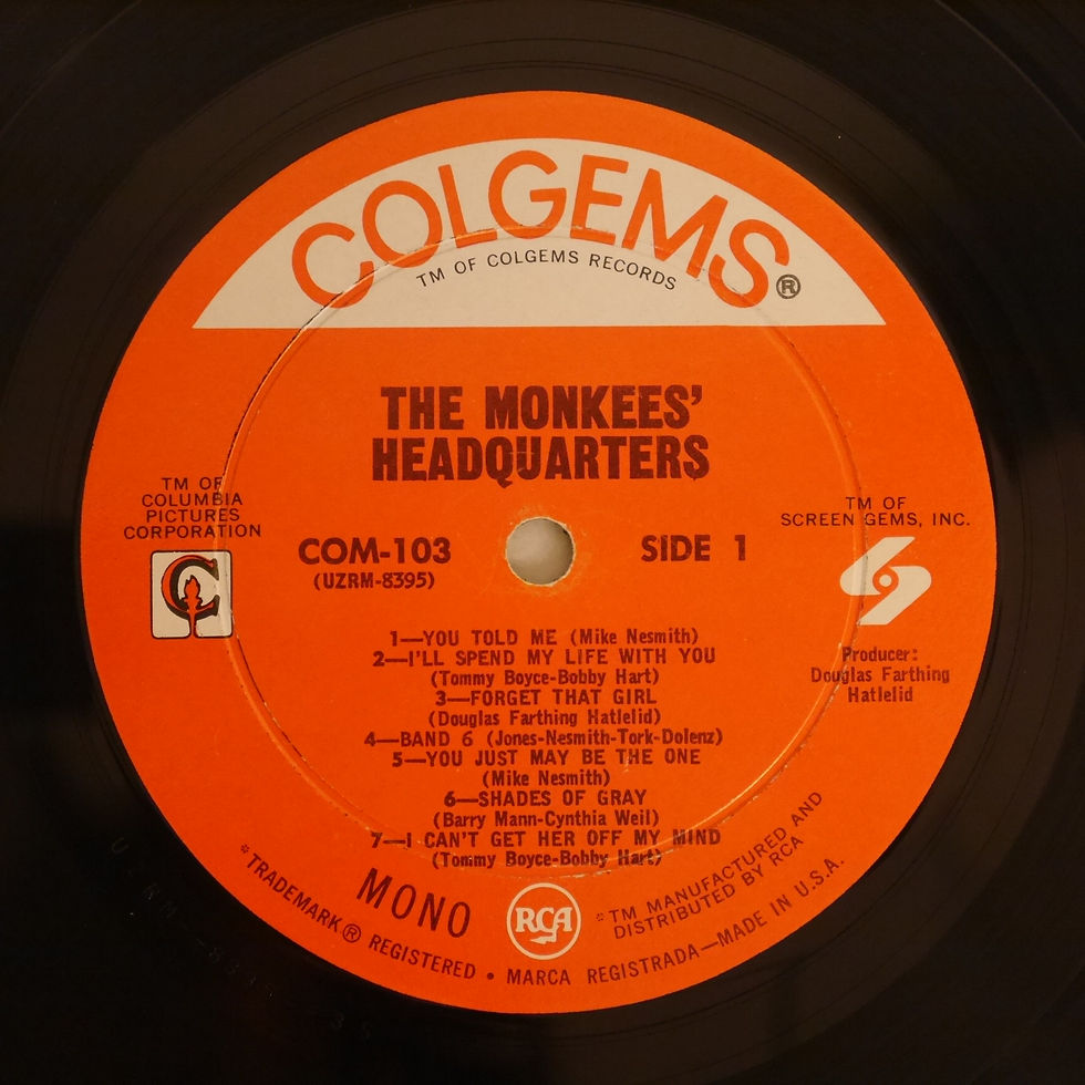サムネイル： THE MONKEES / HEADQUARTERS