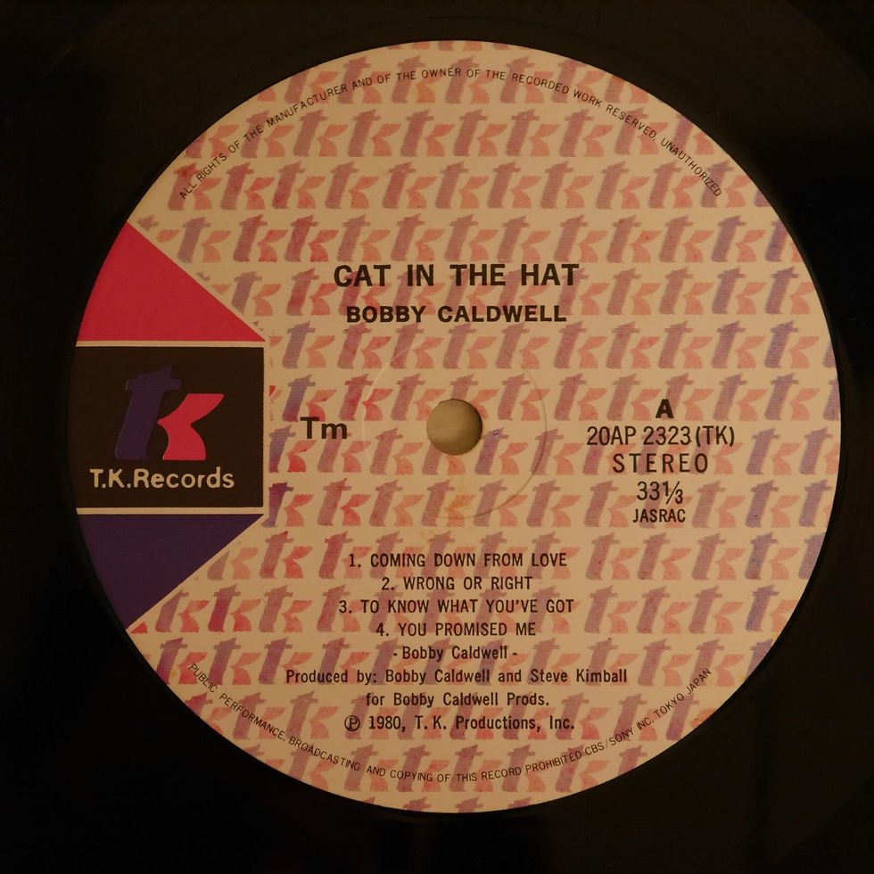 BOBBY CALDWELL / CAT IN THE HAT