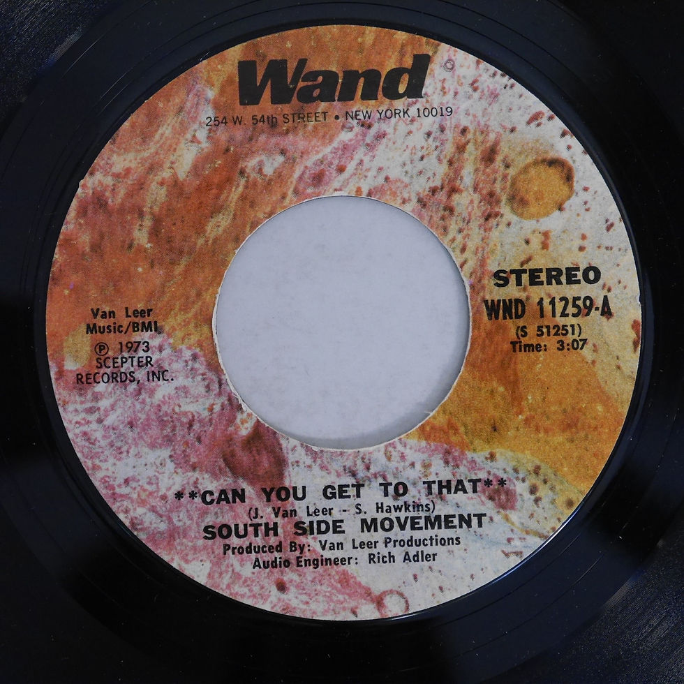 サムネイル： Southside Movement / Can You Get To That