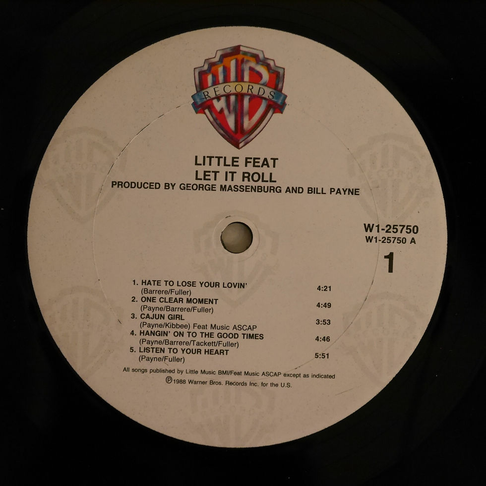 LITTLE FEAT / Let It Roll