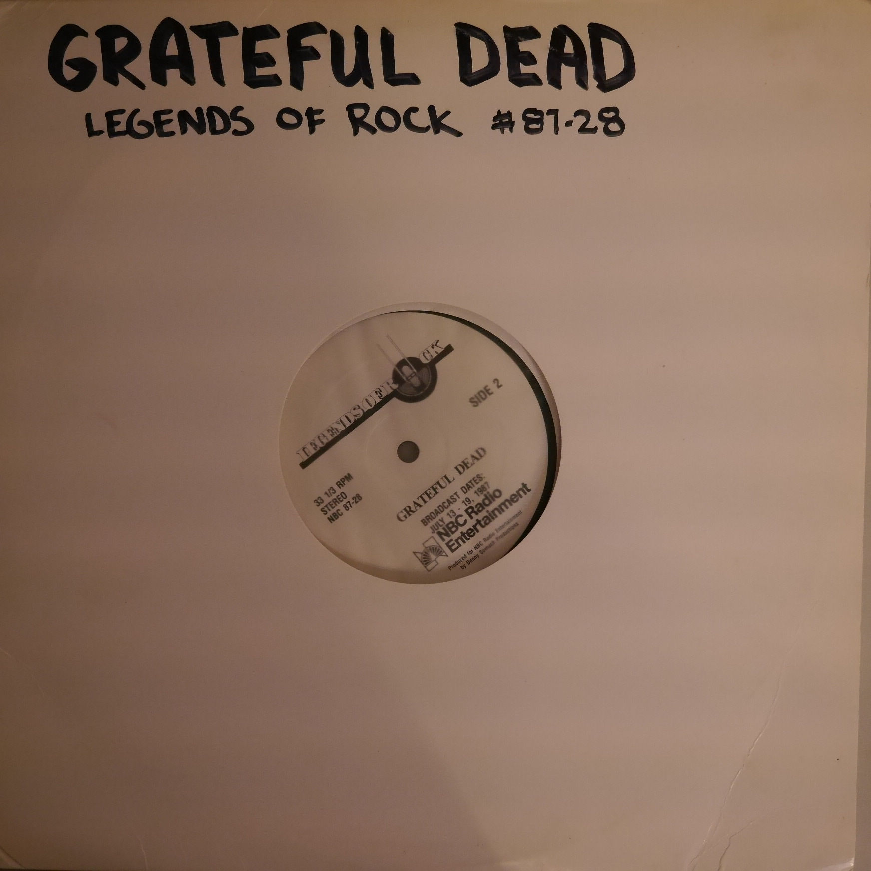 GRATEFUL DEAD / LEGENDS OF ROCK 1987