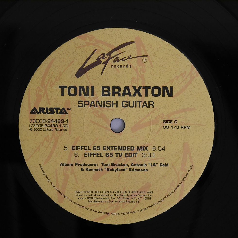 サムネイル： TONI BRAXTON / SPANISH GUITAR（PROMO COPY)