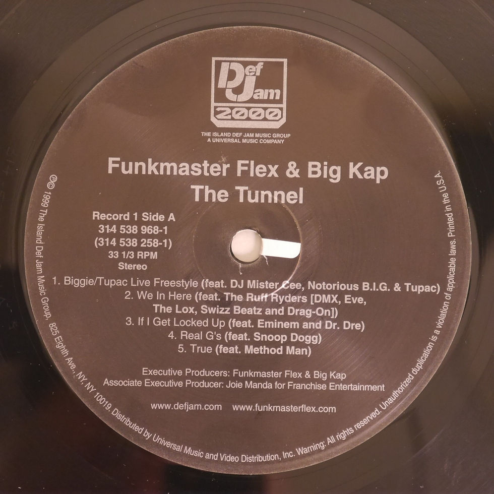サムネイル： FUNKMASTER FLEX & BIG KAP / The Tunnel