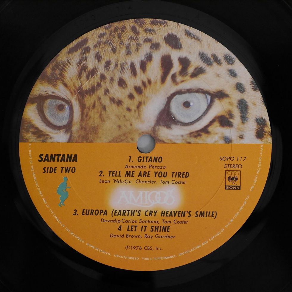 サムネイル： SANTANA / AMIGOS