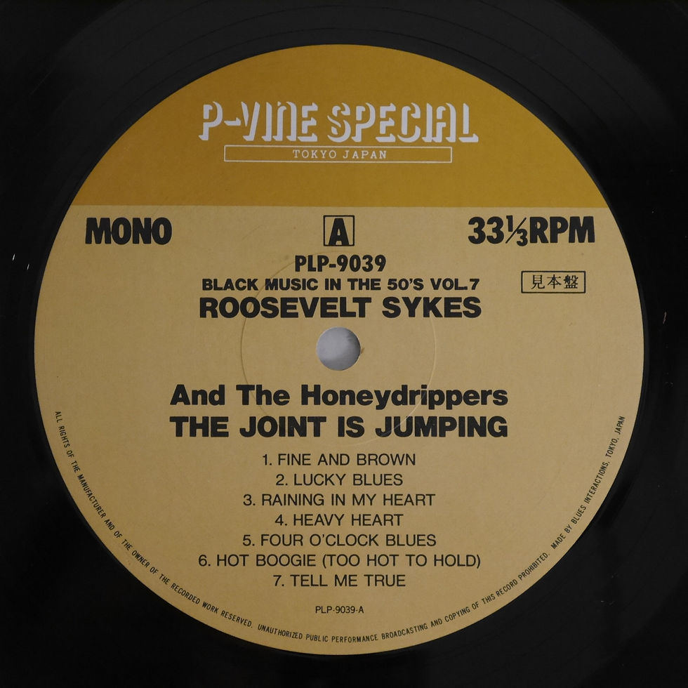 サムネイル： Roosevelt Sykes / The Joint Is Jumping