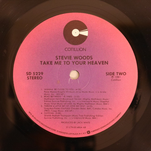 Stevie Woods / Take Me To Your Heaven | anchorrecord