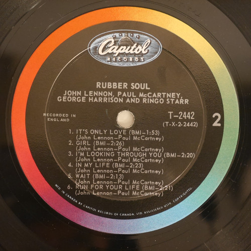 THE BEATLES / RUBBER SOUL (T2442 MONO) | anchorrecord