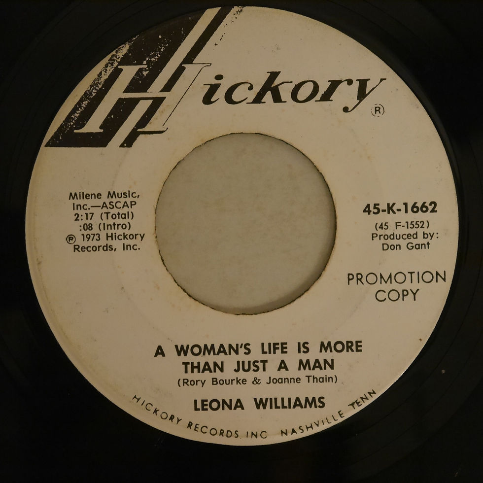 Leona Williams / I'd Rather Die (Loving Him)