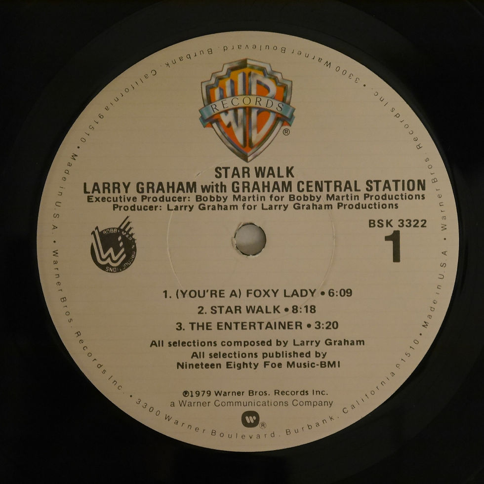 サムネイル： Larry Graham And Graham Central Station / Star Walk