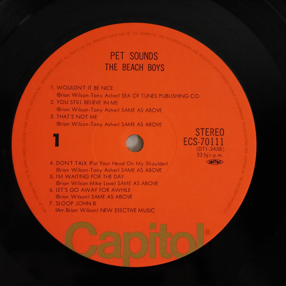 サムネイル： THE BEACH BOYS / PET SOUNDS