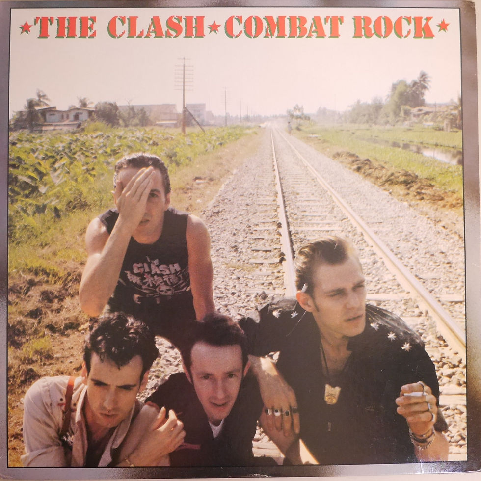 THE CLASH / COMBAT ROCK(US PROMOポスター)