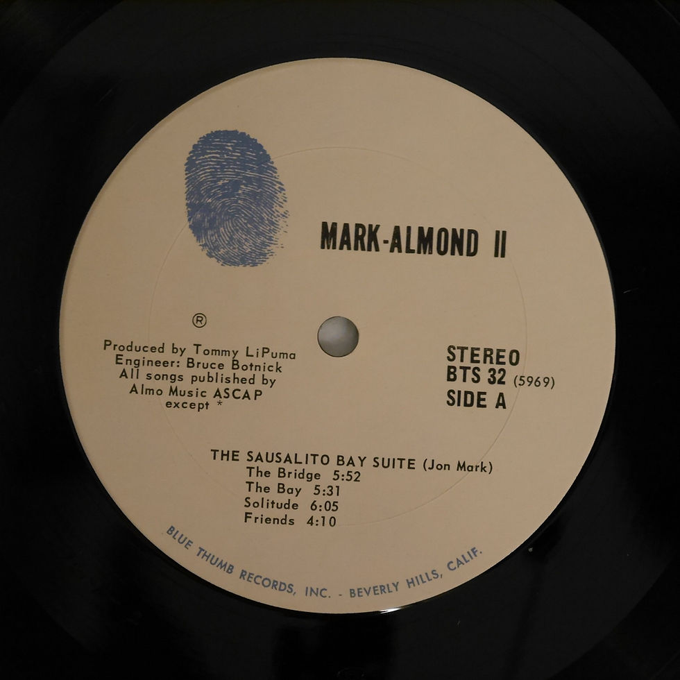 Mark-Almond II（USオリジナル初回プレス）