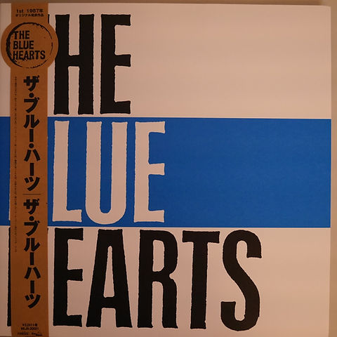THE BLUE HEARTS／ 再発 （帯、フォト、ステンシル付き） | anchorrecord