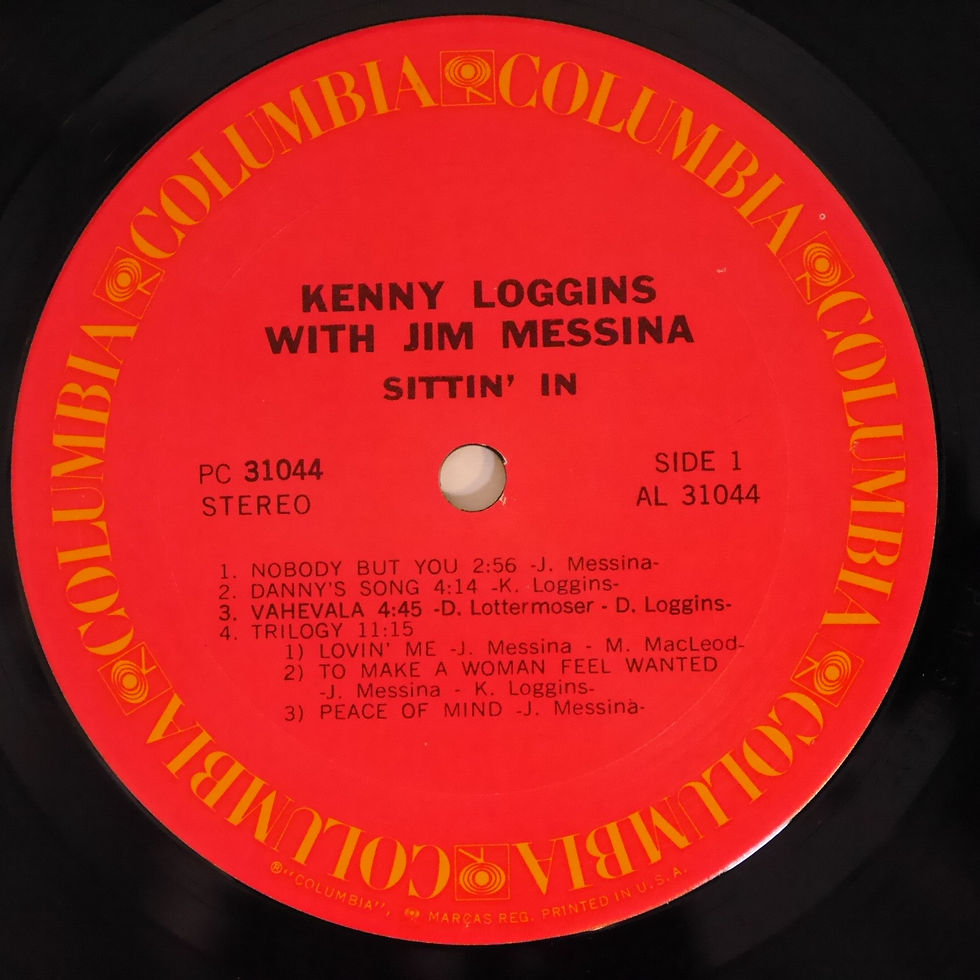 サムネイル： KENNY LOGGINS WITH JIM MESSINA /SITTIN'IN
