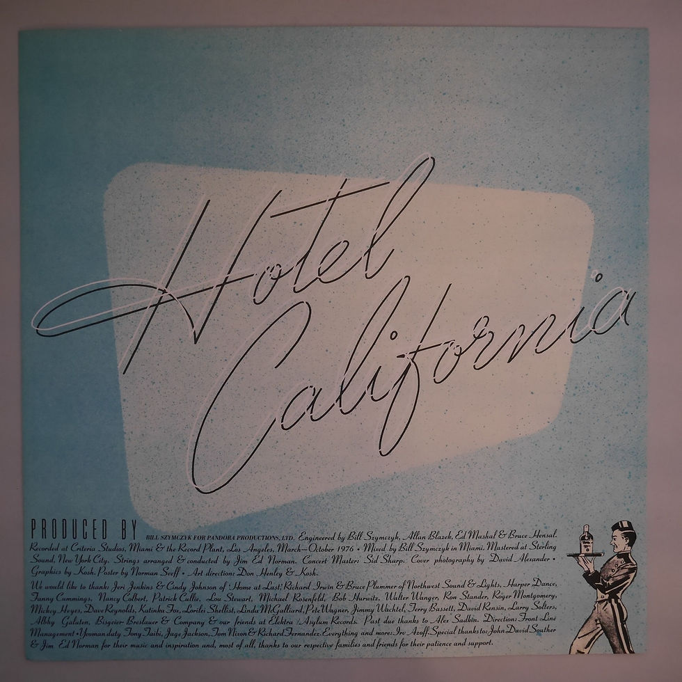サムネイル： EAGLES / HOTEL CALIFORNIA