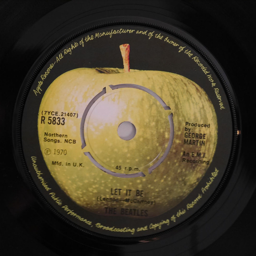 サムネイル： THE BEATLES / LET IT BE/ YOU KNOW MY NAME   UK 7'シングル　 PushOut仕様