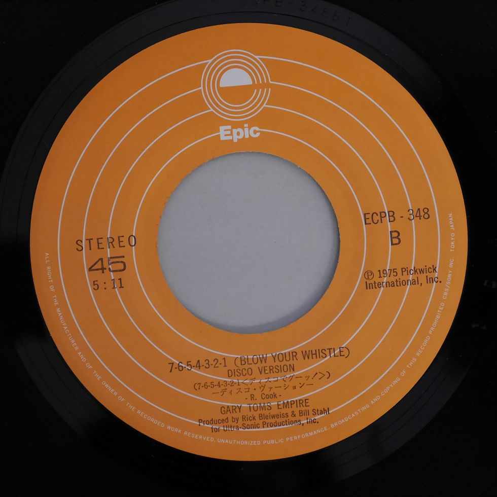 サムネイル： Gary Toms Empire /ゲイリー・トムズ・エンパイアー / 7-6-5-4-3-2-1 (ﾃﾞｨｽｺでｸﾞｰッ)