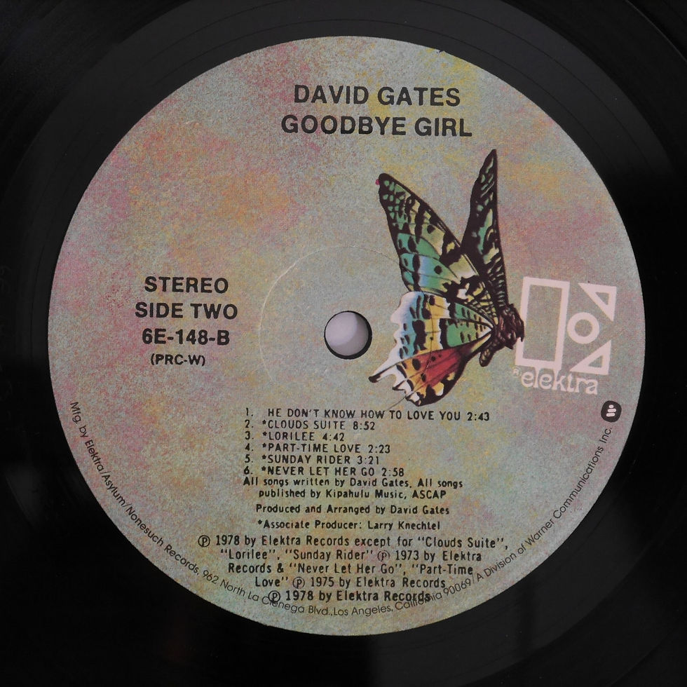 サムネイル： DAVID GATES / GOODBYE GIRL