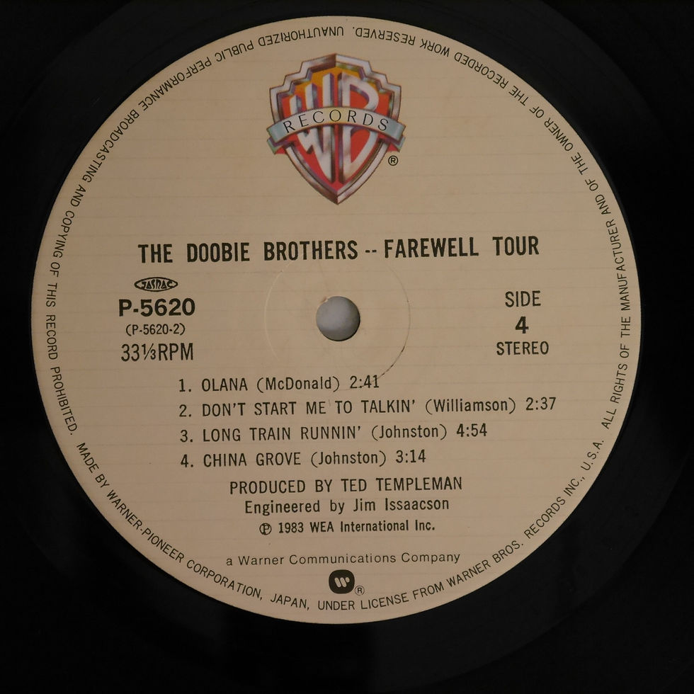 サムネイル： DOOBIE BROTHERS /フェアウェル・ツアー