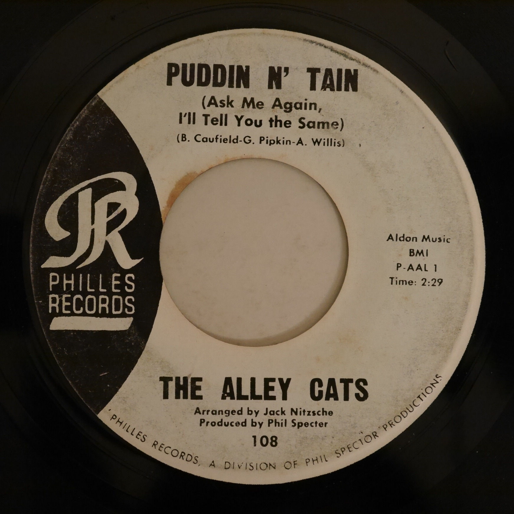 THE ALLEY CATS / PUDDIN N' TAIN / FEEL SO GOD