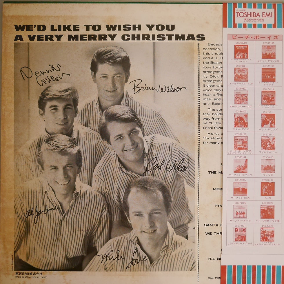 サムネイル： THE BEACH BOYS / Christmas Album